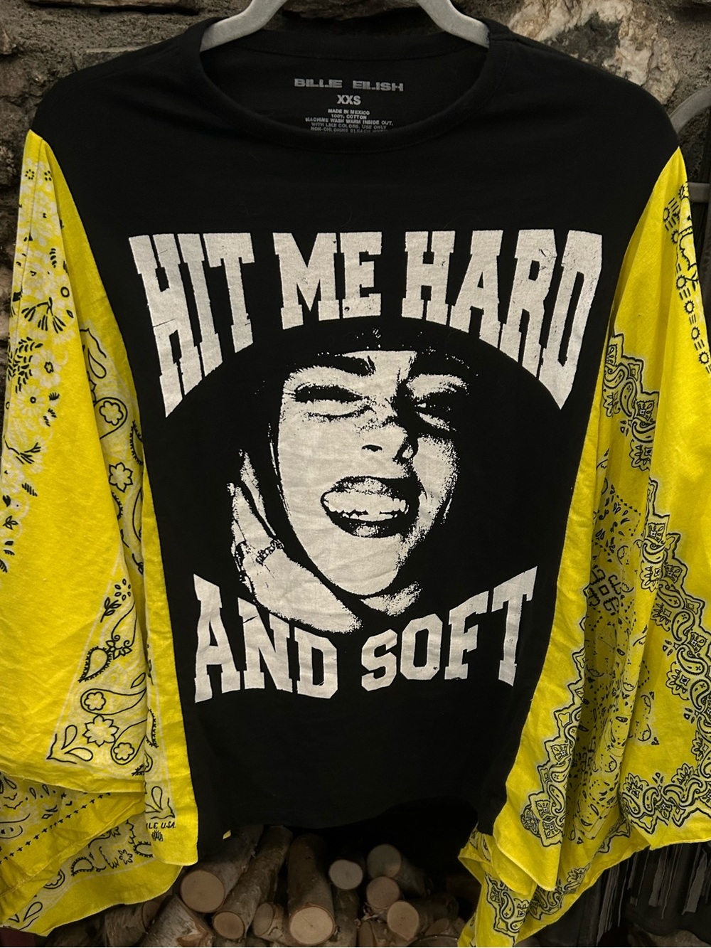 BILLE EILISH Custom Made T Shirt OSFM